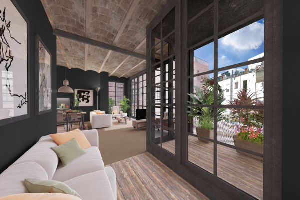 LUXUSNÍ PENTHOUSE-BARCELONA