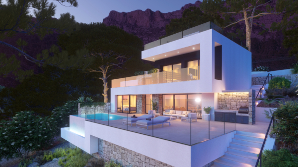 MEGA LUXUSNÍ VILLA-ALTEA,oblast Alicante