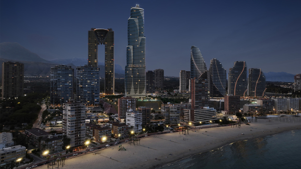 LUXUSNÍ BYT V MRAKODRAPU TM TOWER-BENIDORM