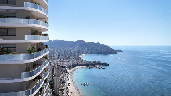 LUXUSNÍ BYT V MRAKODRAPU TM TOWER-BENIDORM