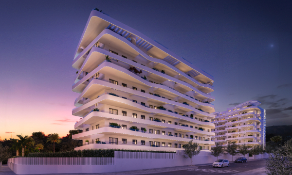 LUXUSNÍ BYT V REZIDENCI ALONIS-VILLAJOYOSA,oblast Alicante