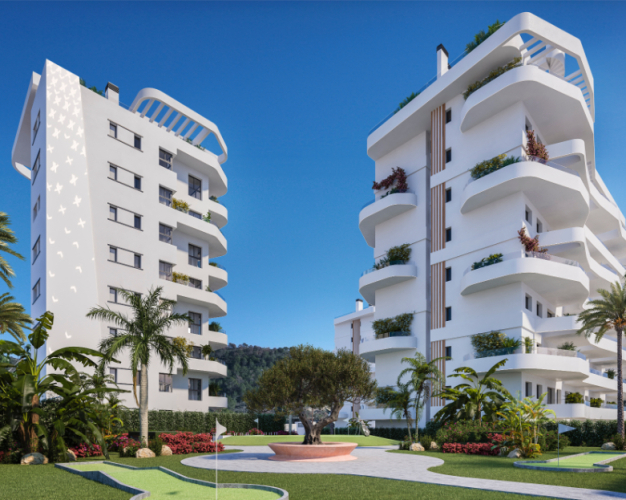 LUXUSNÍ BYT V REZIDENCI ALONIS-VILLAJOYOSA,oblast Alicante