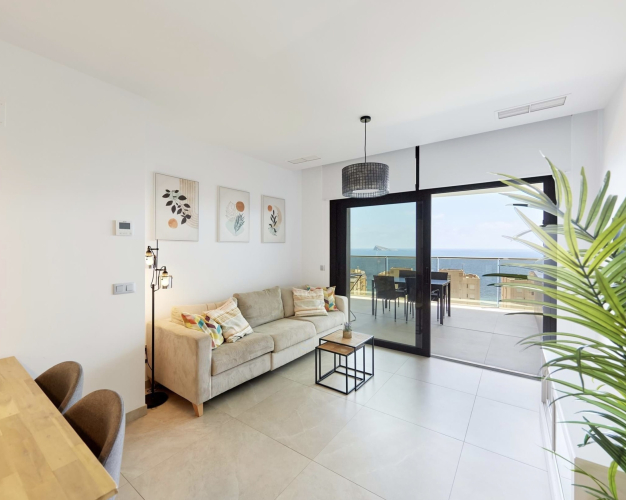LUXUSNÍ BYT V SUNSET CLIFFS-BENIDORM