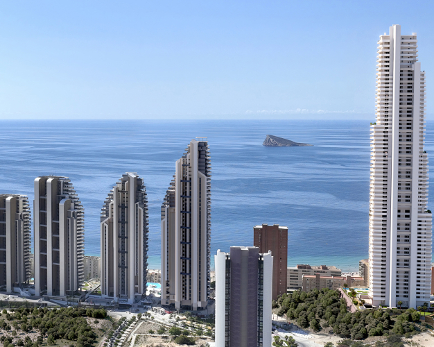 LUXUSNÍ BYT V MRAKODRAPU TM TOWER-BENIDORM