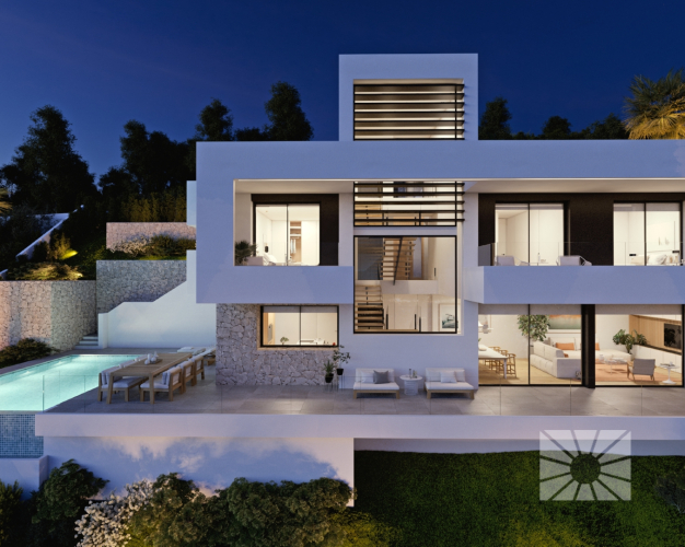MEGA LUXUSNÍ VILLA-ALTEA,oblast Alicante