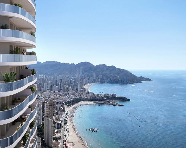 LUXUSNÍ BYT V MRAKODRAPU TM TOWER-BENIDORM