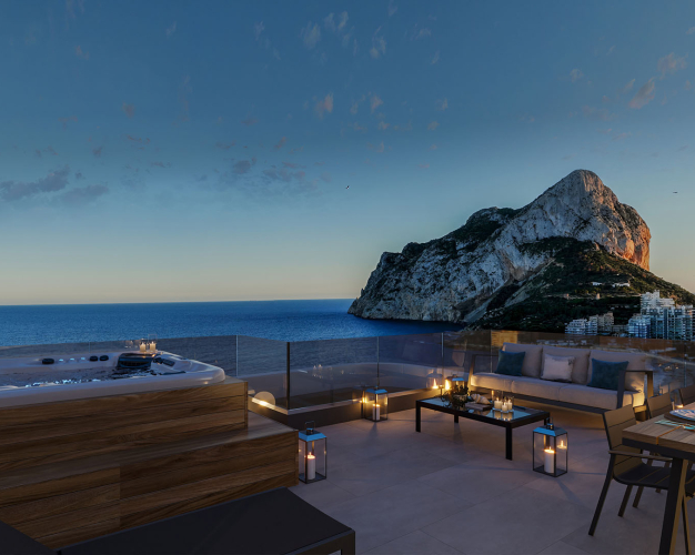LUXUSNÍ BYT AZURE ICONS-CALPE