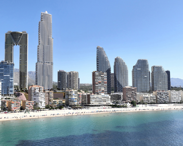 LUXUSNÍ BYT V MRAKODRAPU TM TOWER-BENIDORM
