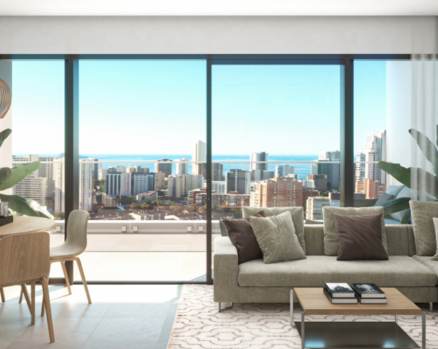 LUXUSNÍ BYT VE SLIM TOWER-BENIDORM