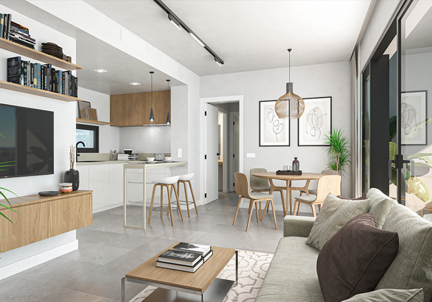 LUXUSNÍ BYT VE SLIM TOWER-BENIDORM