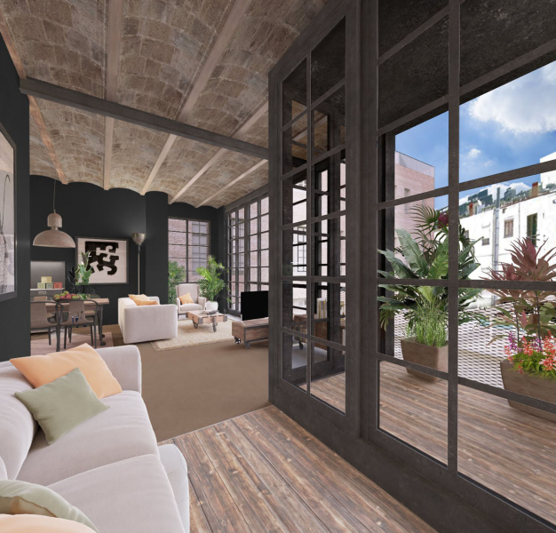 LUXUSNÍ PENTHOUSE-BARCELONA